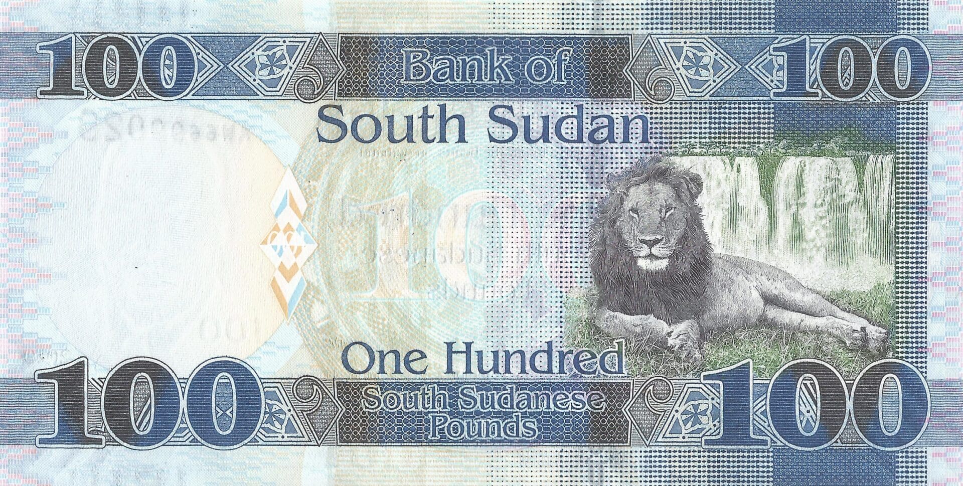 Sudán del Sur 12 Pick Nuevo P 15d Reverso