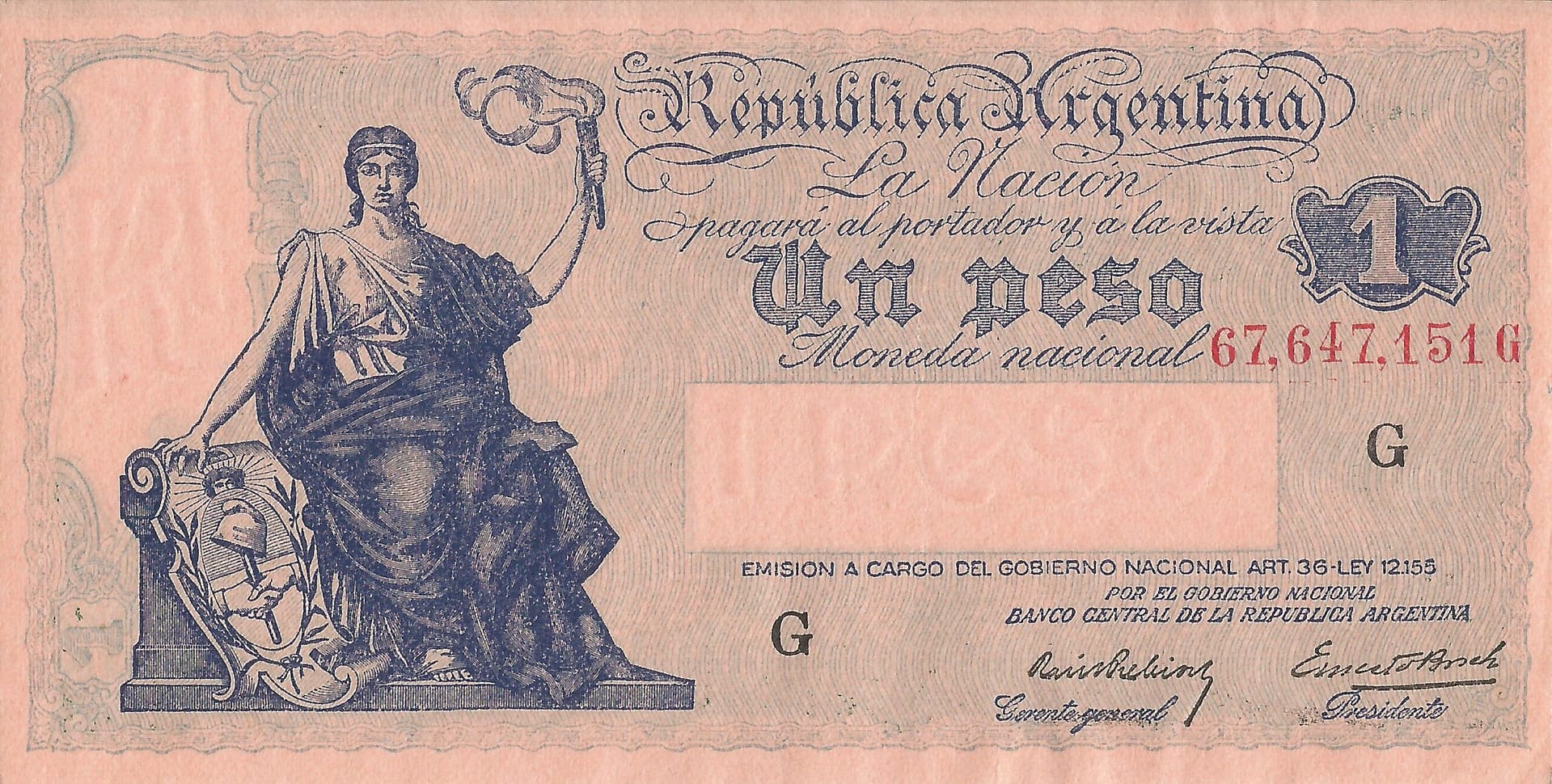 9-Banco Central Progreso (1935-1959) 19 Col 409c Anverso scaled