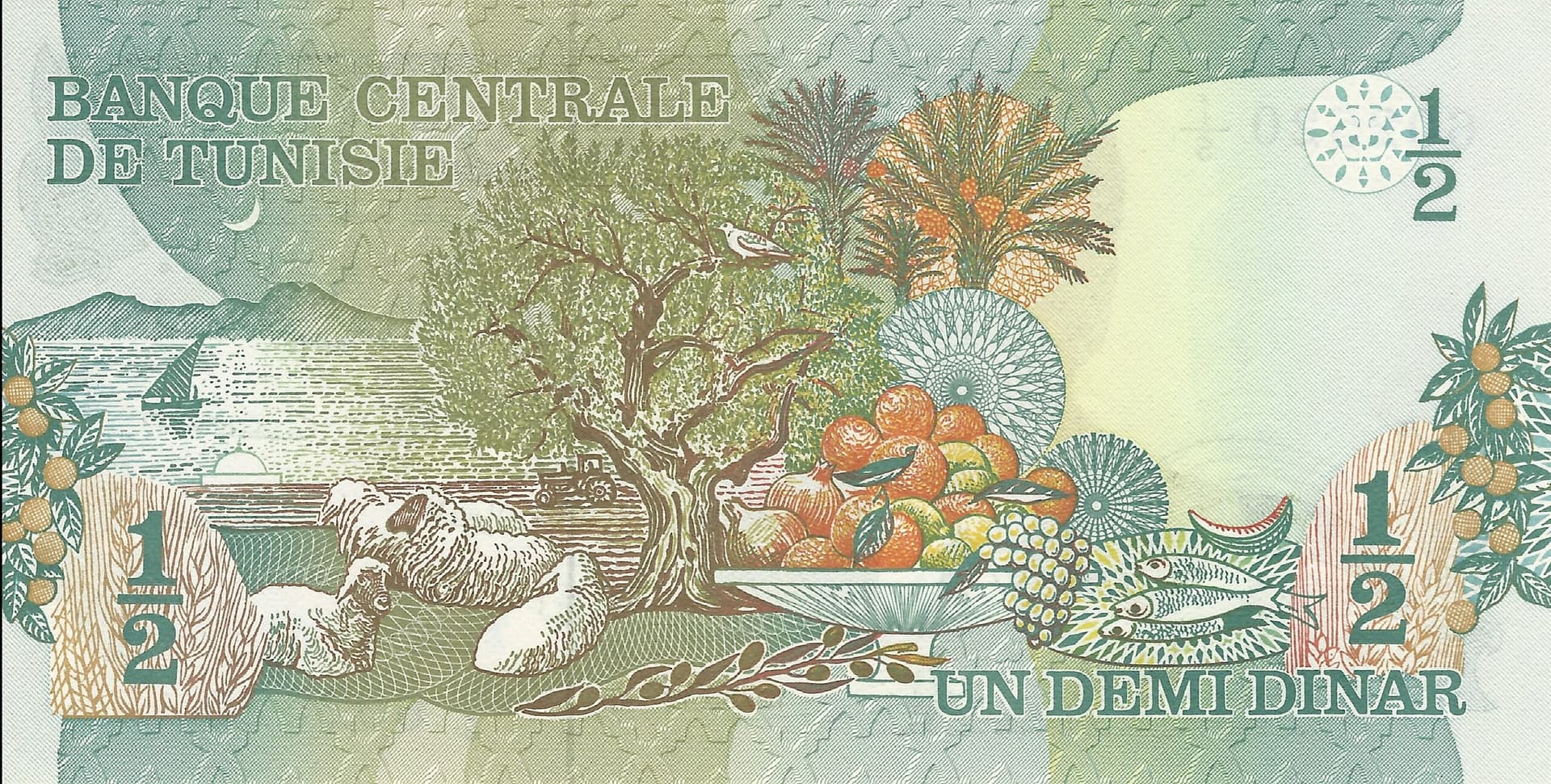 Túnez 14 Pick 69a at 1 scaled