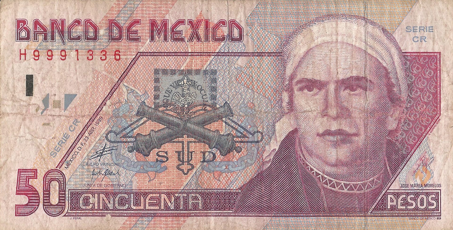 México 39 Pick 107d.1 Anverso scaled e1678199907568