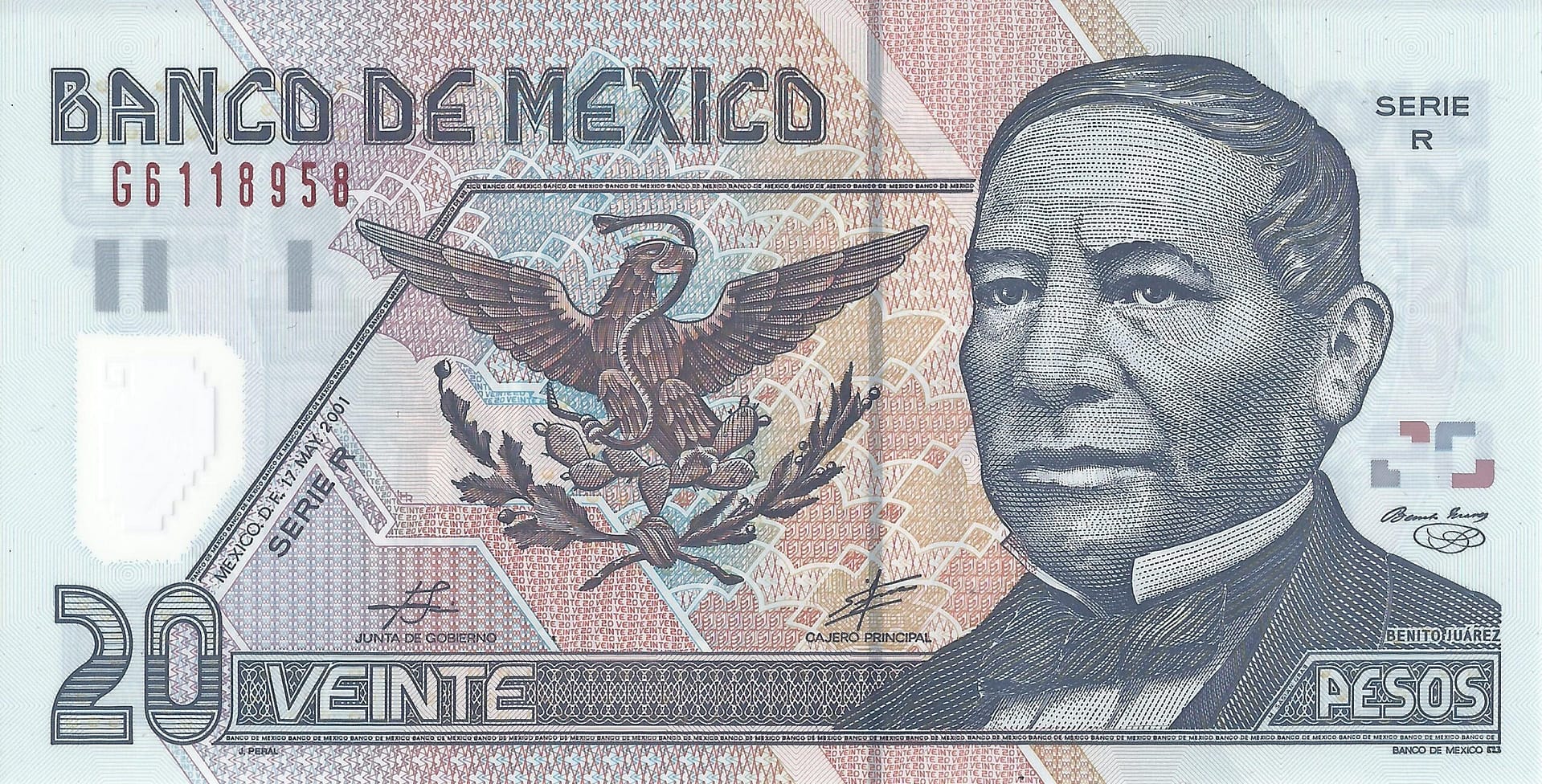 México 41 Pick 116 Anverso scaled