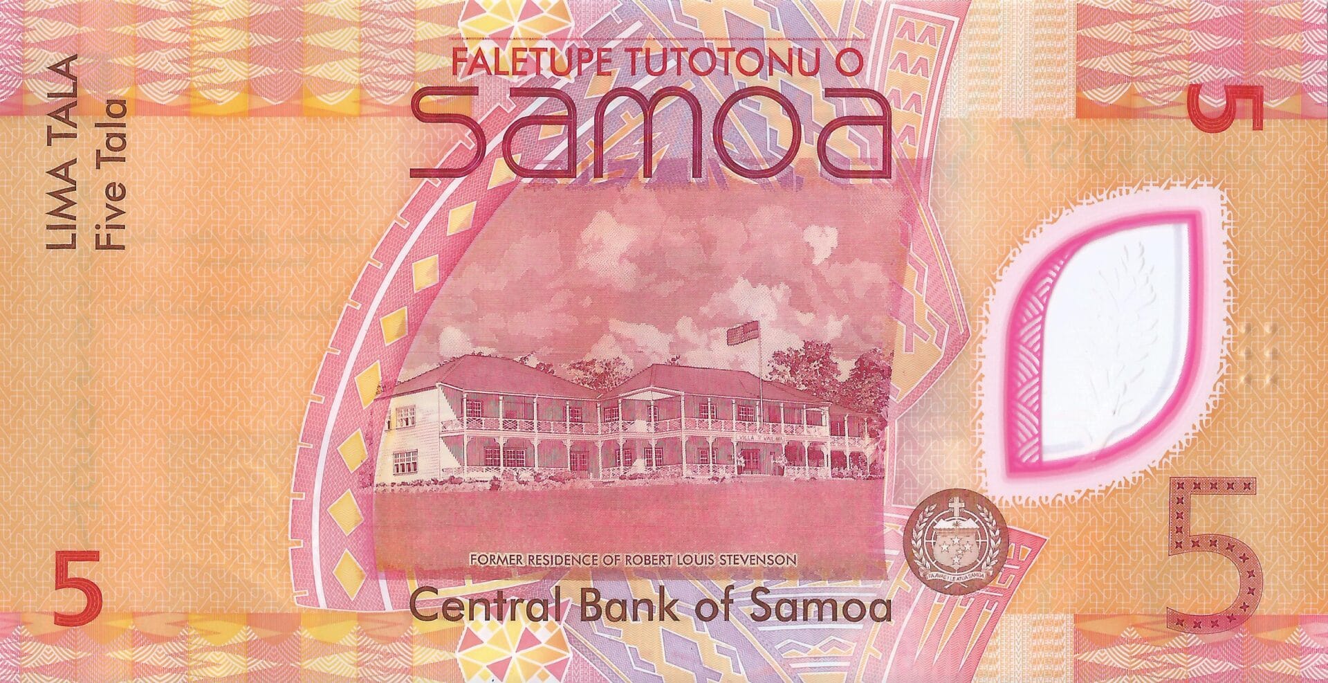 Samoa 16 Pick 47a Reverso