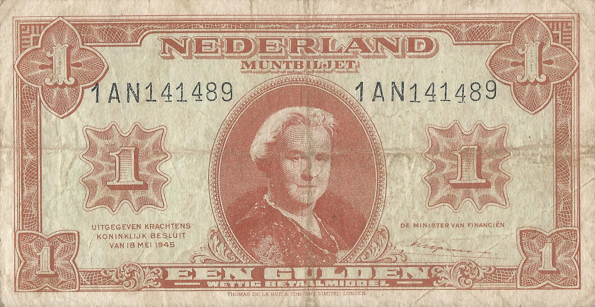 Países Bajos 7 Pick 70a.3 Anverso scaled