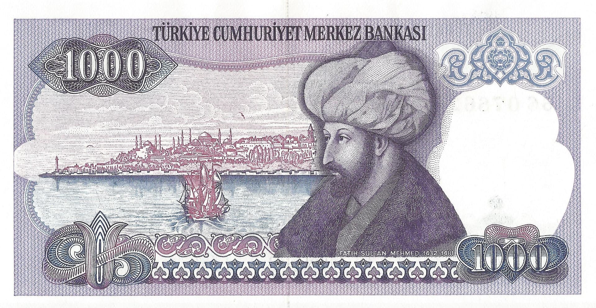 Turquía 28 Pick 196a1 Reverso scaled