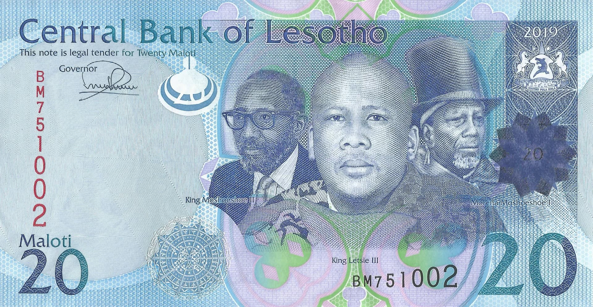 Lesoto 9 Pick 22c Anverso scaled