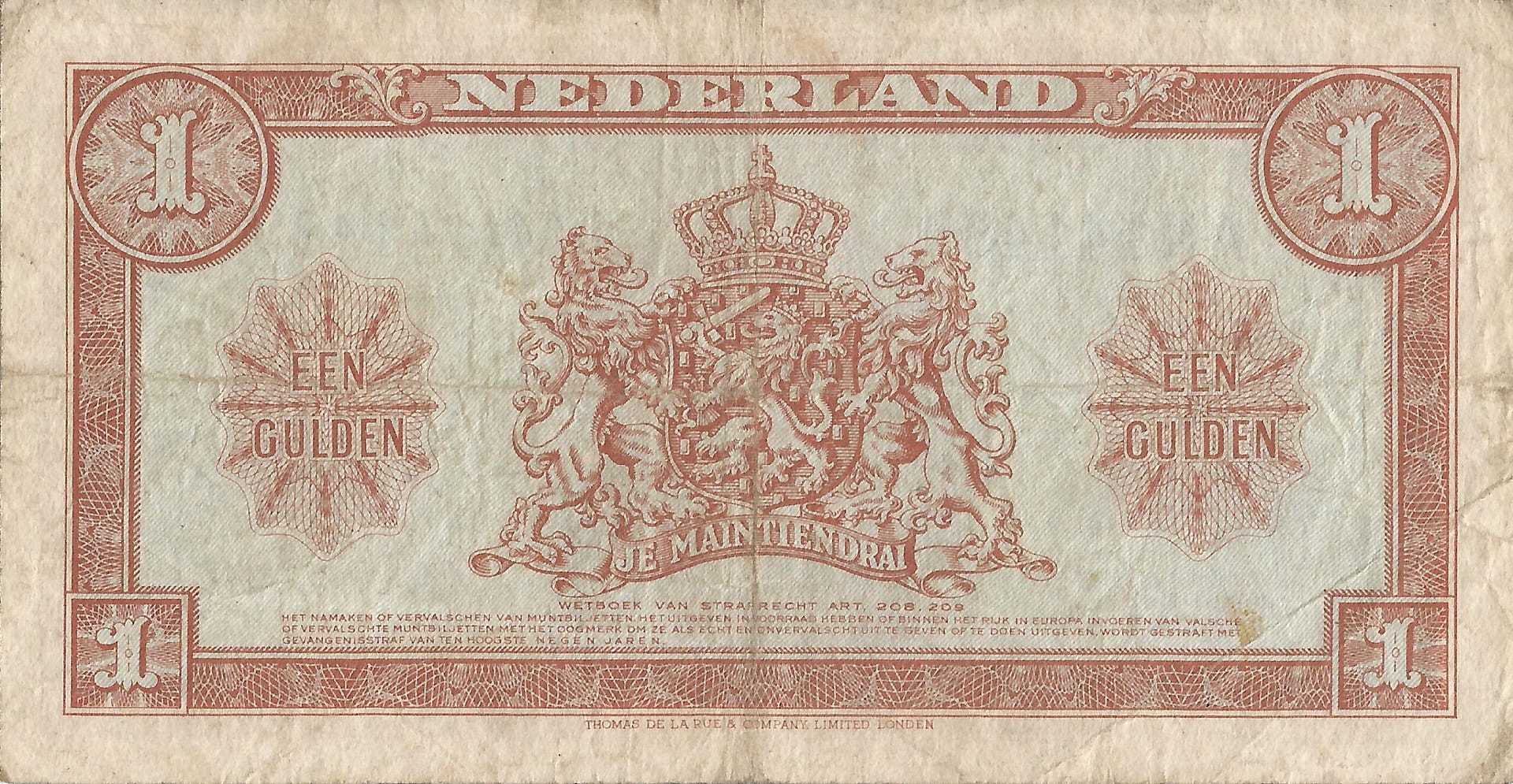 Países Bajos 8 Pick 70a.3 Reverso scaled