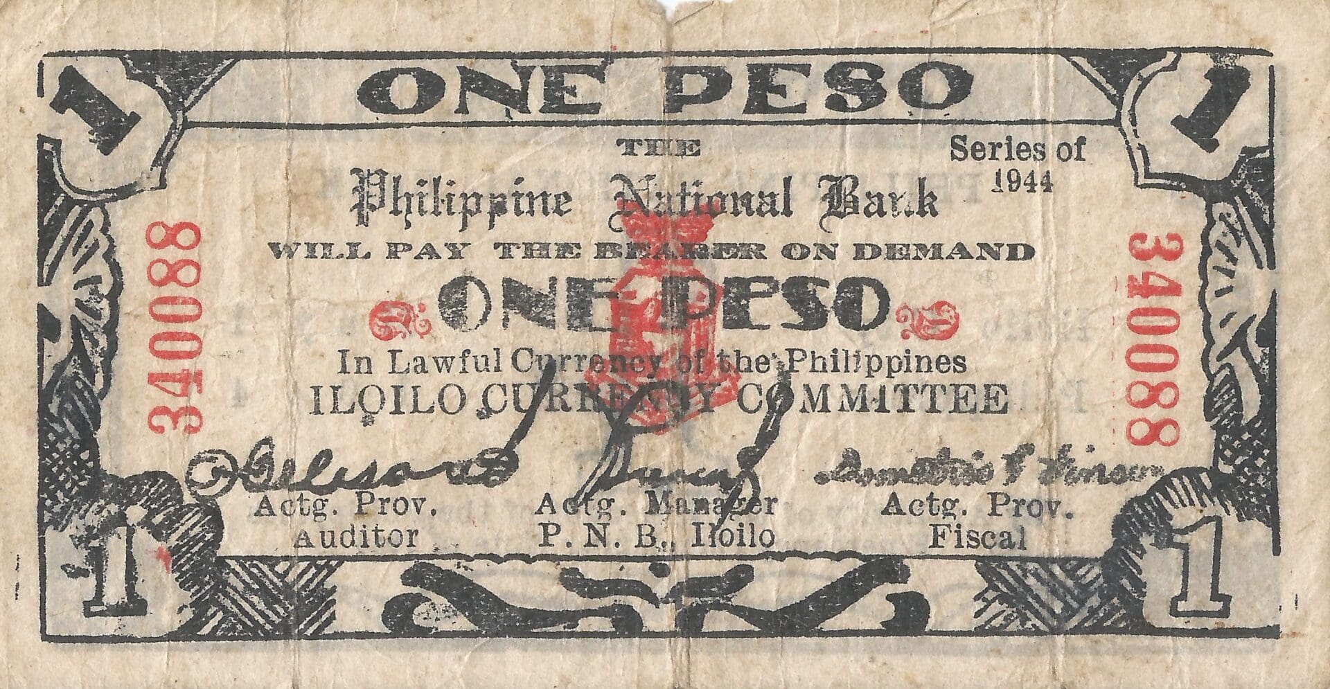 Filipinas 31 Pick S339 Anverso