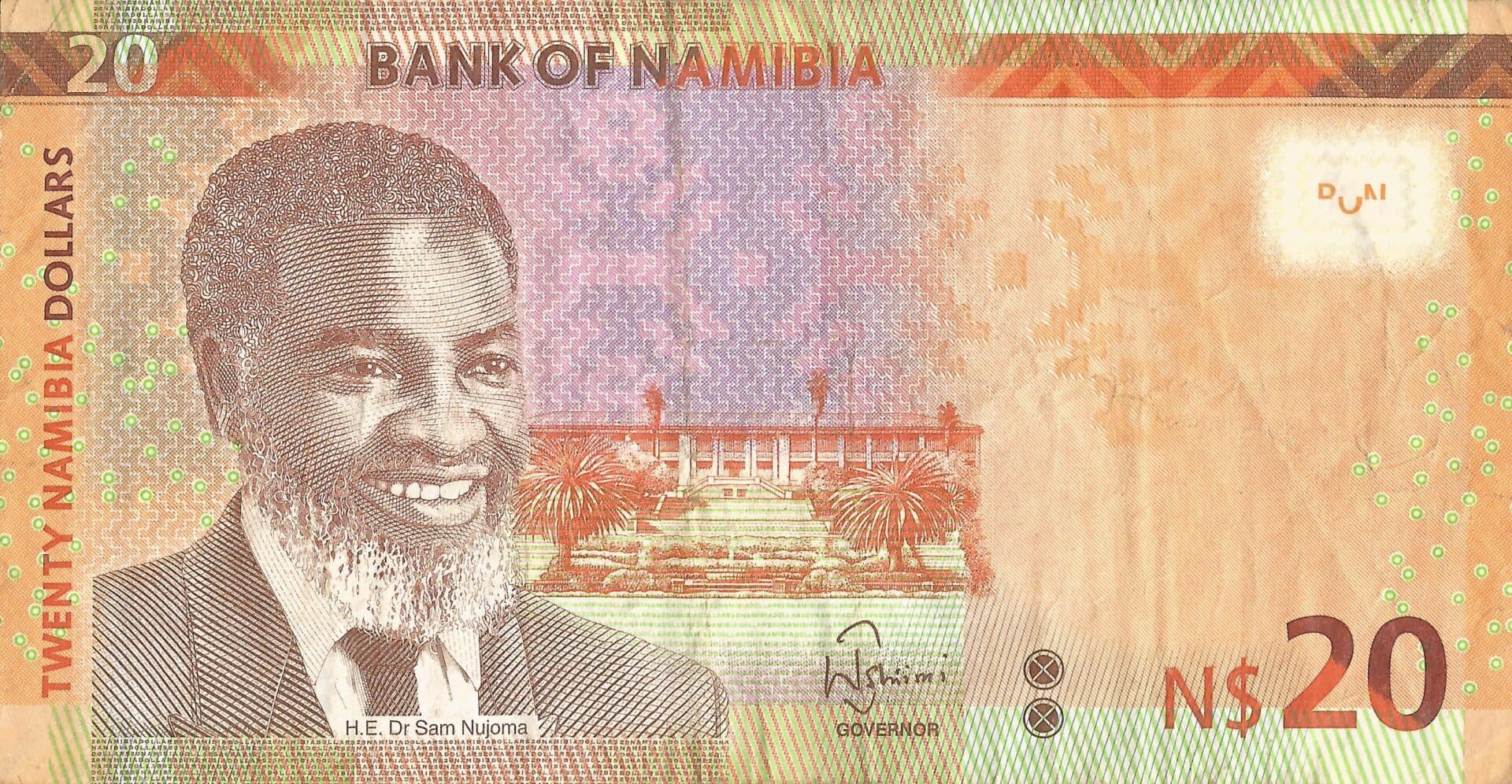 Namibia 19 Pick 17a Anverso