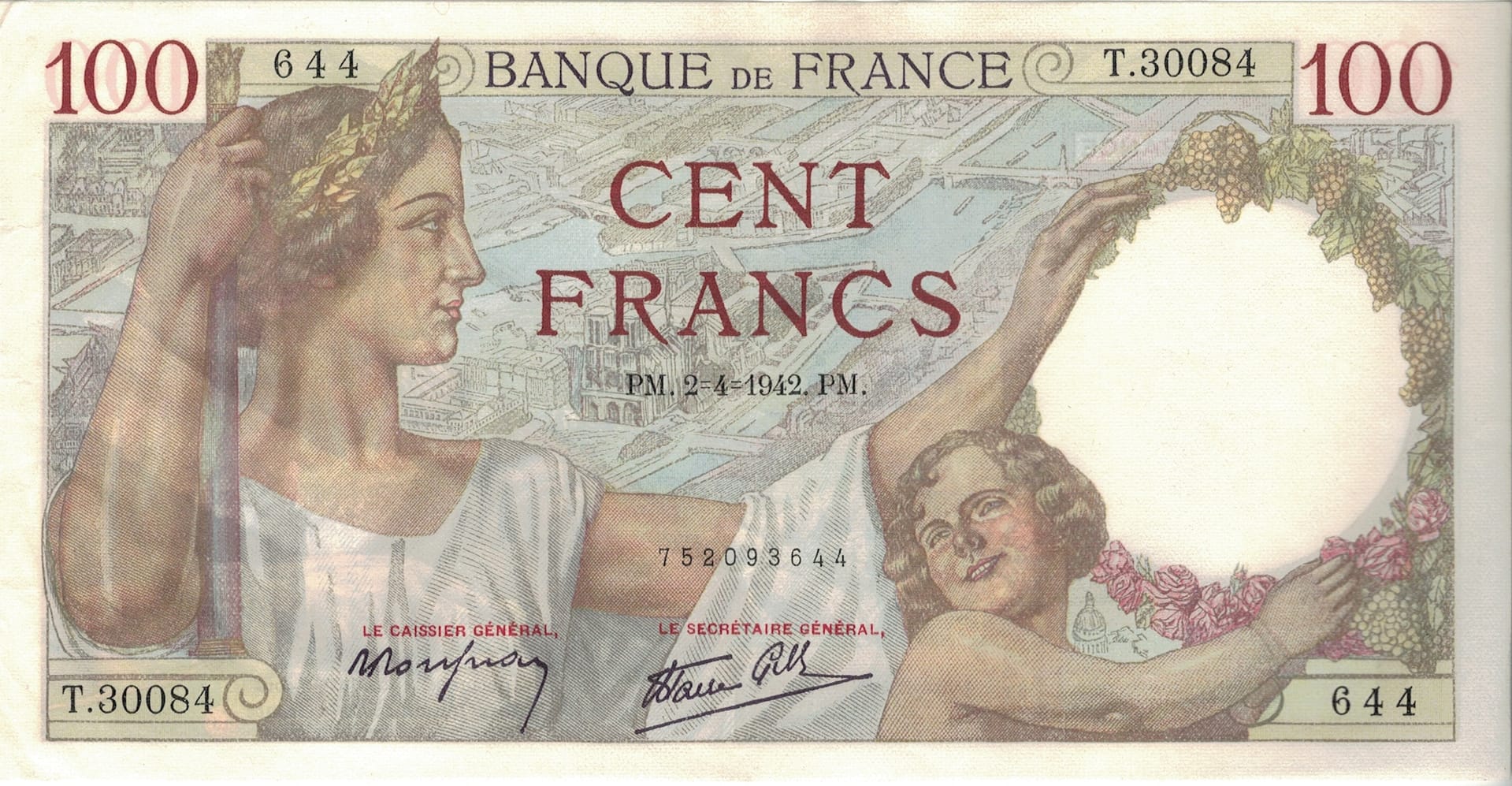 Francia 75 Pick 94a.69 ad
