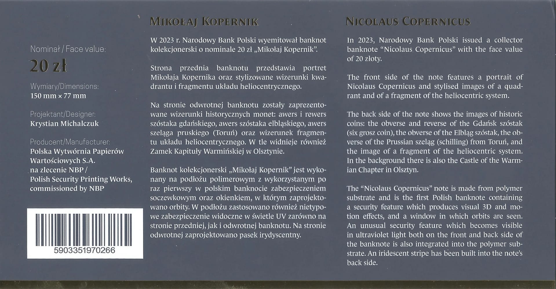 Polonia 58 Pick Nuevo W197 Folder Reverso scaled