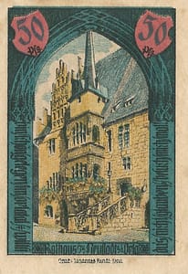 Notgeld - N 16 0965.1 3 4 Reverso