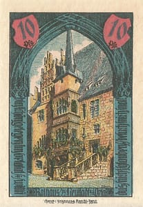 Notgeld - N 14 GM 965.1 1 4 Reverso