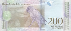 Venezuela 86 Pick 107b Reverso