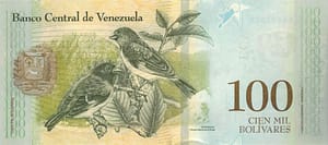 Venezuela 72 Pick 100b at