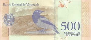 Venezuela 88 Pick 108b Reverso