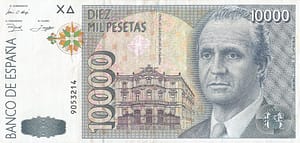 España 124 Pick 166a Anverso