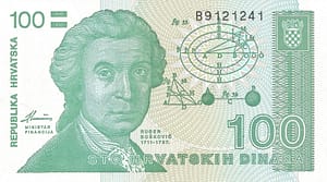 Croacia 25 Pick 20a Anverso