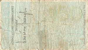 Italia 88 Gavello P G 1367.8.1 Reverso jpg