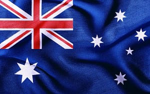 Australia 1 HD wallpaper australia australian flag silk flag flags of the world jpg
