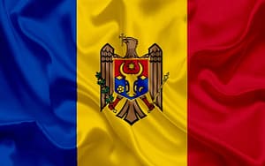 Moldavia 1 HD wallpaper moldovan flag europe moldova flag of moldova national flags silk texture jpg