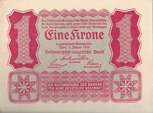 2-Coronas Austriacas 1918-1925 13 Pick 73 ad e1677181011779