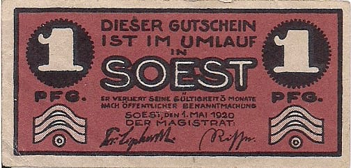 Notgeld - S 15 2 adelante