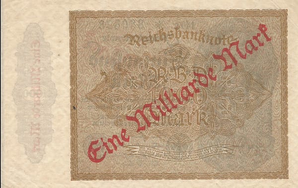 3-Papiermark (1914-1923) 67 Pick 113a5 at