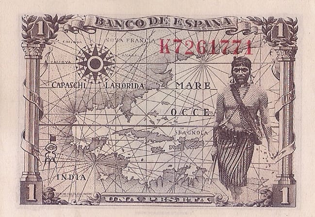 España 57 Pick 128a at 1