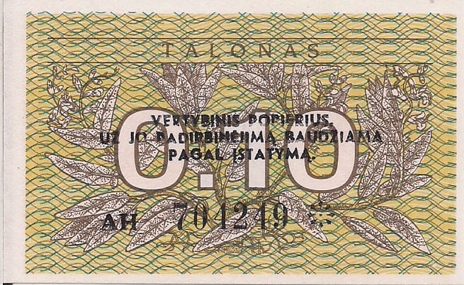 Lituania 5 Pick 29b ad 2