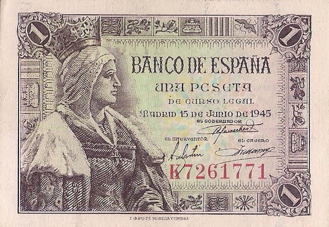 España 56 Pick 128a ad 1