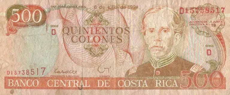 Costa Rica 28 Pick 262a Anverso scaled