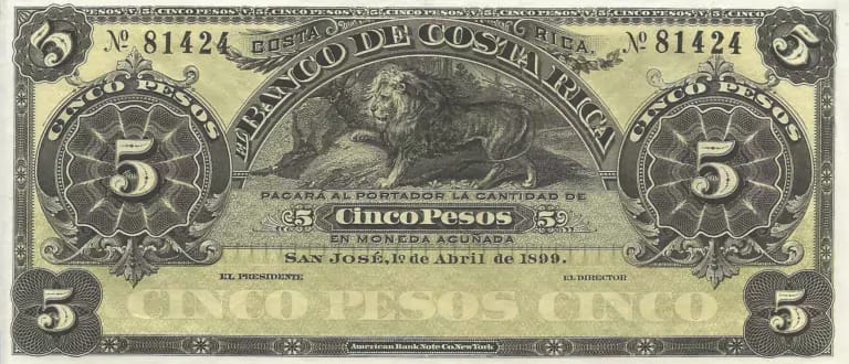 Costa Rica 9 Pick S163r1 Anverso e1676112176487