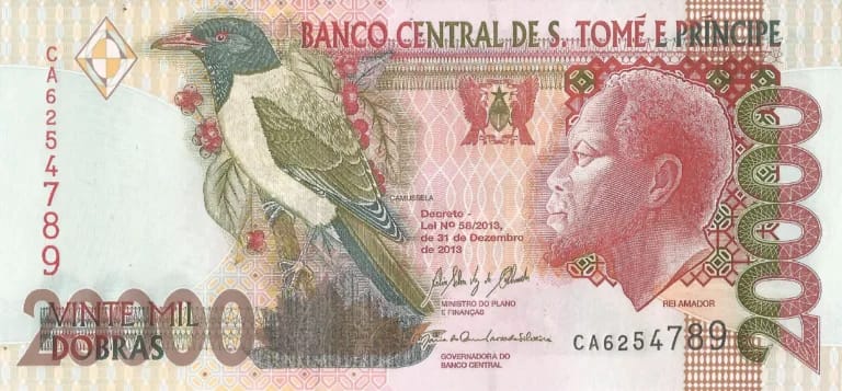 Santo Tome y Príncipe 13 Pick 67e Anverso