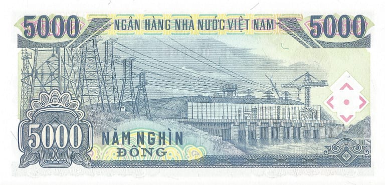 Vietnam 30 Pick 108a Reverso
