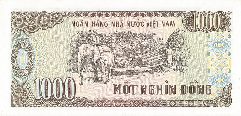 Vietnam 26 Pick 106a.1 Reverso