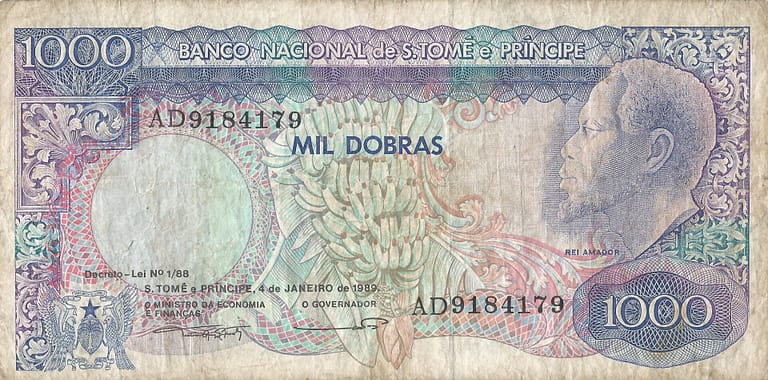 Santo Tome y Príncipe 7 Pick 62 Anverso