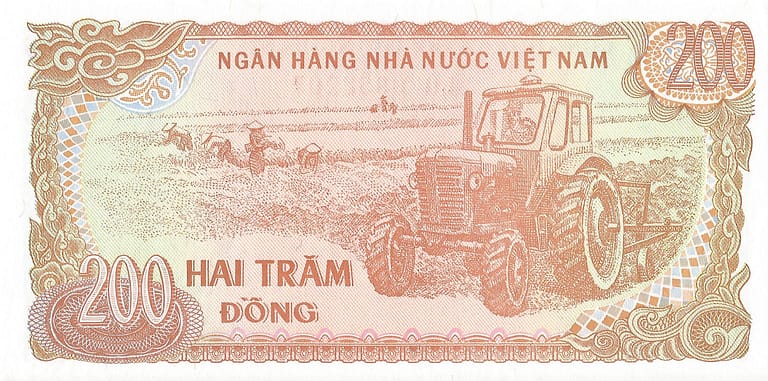 Vietnam 20 Pick 100a Reverso
