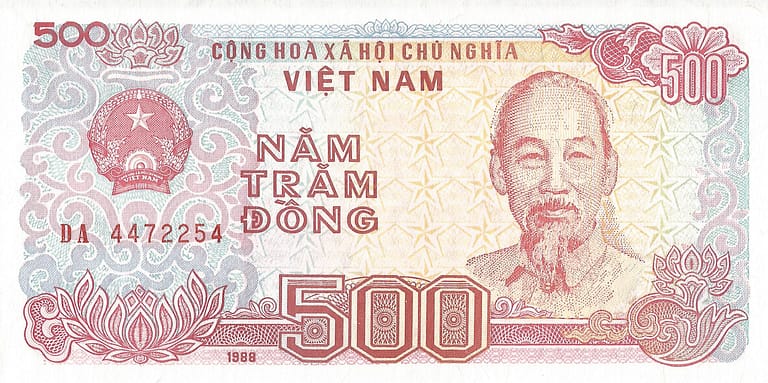 Vietnam 21 Pick 101b Anverso