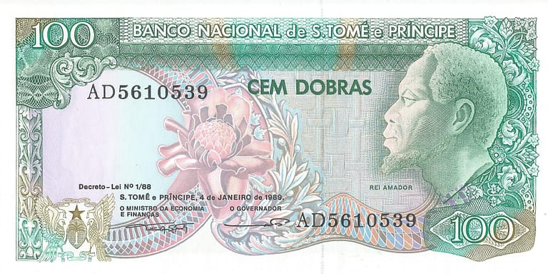 Santo Tome y Príncipe 5 Pick 60 Anverso
