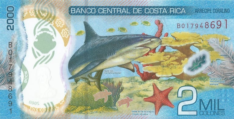 Costa Rica 41 Pick Nuevo 281a Reverso scaled jpg