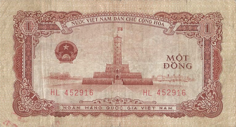 Vietnam 5 Pick 71a Anverso