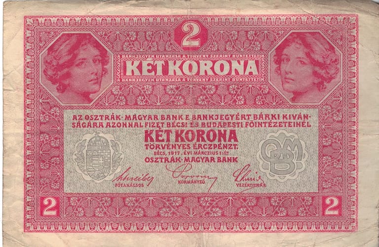 2-Coronas Austriacas 1918-1925 4 Pick 50 at 2