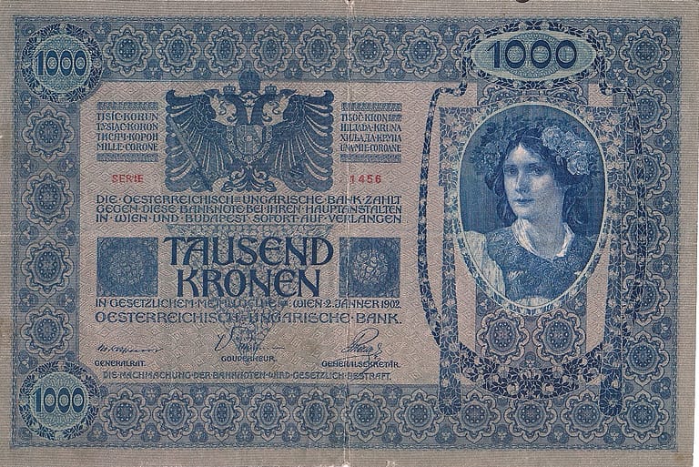 2-Coronas Austriacas 1918-1925 10 Pick 59 at 3