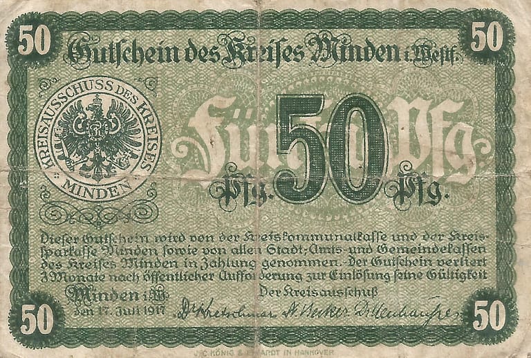 Notgeld - M 9 M41.2b Anverso