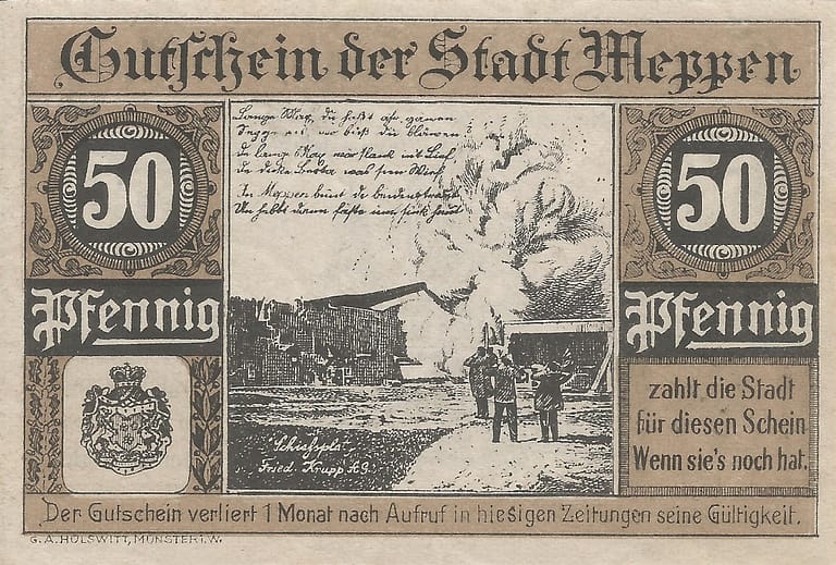 Notgeld - M 6 883.1 3 3 Reverso