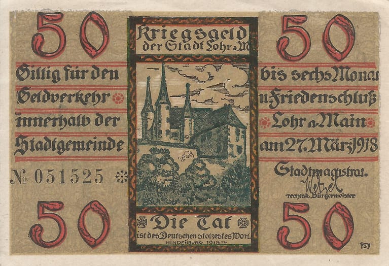 Notgeld - L 13 Grabowski L63.1b Anverso