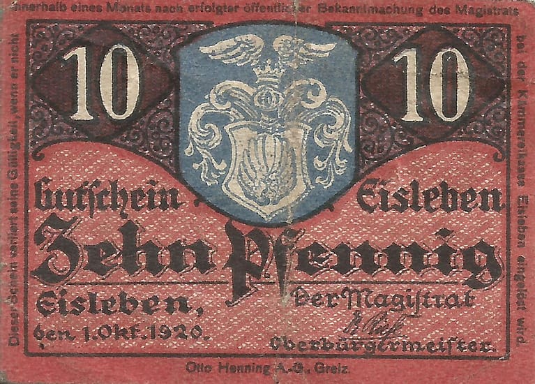 Notgeld - E 9 E12.2b Anverso