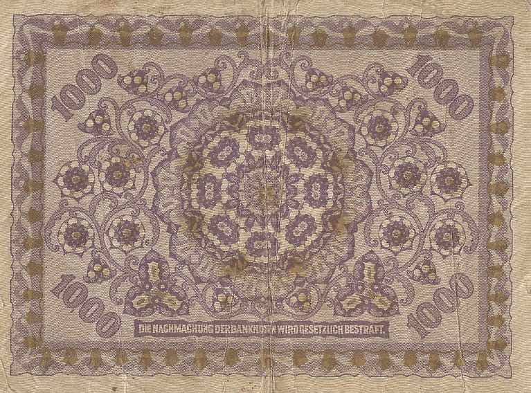 2-Coronas Austriacas 1918-1925 20 Pick 78 Reverso 2