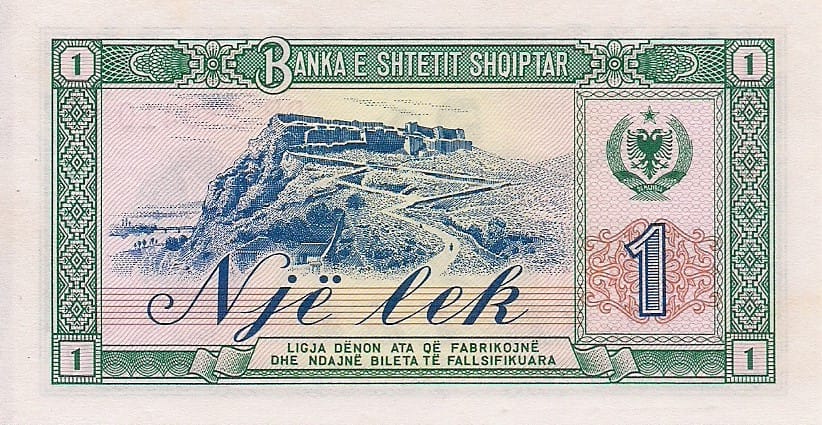 Albania 22 Pick 40a at 2