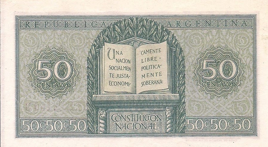 10-Banco Central San Martin - Libertad y Justicia (1942-1969) y Resellados a Pesos Ley (1969-1971) 11 Col 440b at